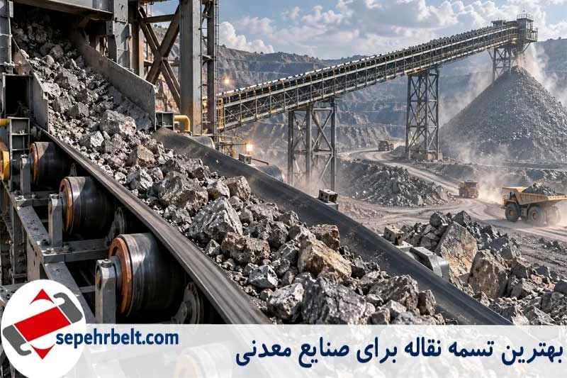 بهترین تسمه نقاله برای صنایع معدنی