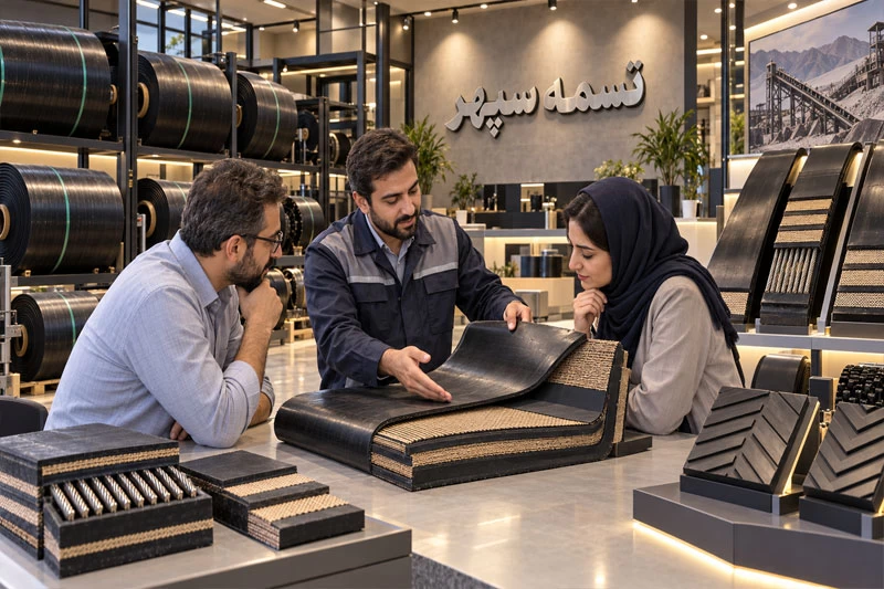 .نمایندگی رسمی صنایع لاستیک دنا | خرید تسمه نقاله دنا
